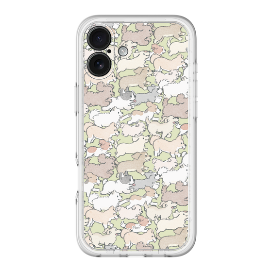 Slim Protection Premium Case［ Hello, It's Dog - Full of Dogs ］