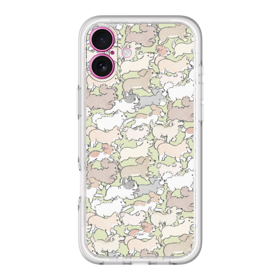 Slim Protection Premium Case［ Hello, It's Dog - Full of Dogs ］