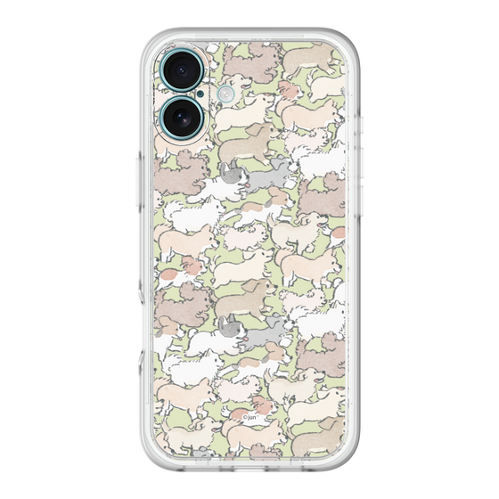 Slim Protection Premium Case［ Hello, It's Dog - Full of Dogs ］