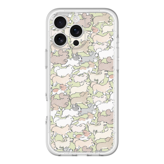 Slim Protection Premium Case［ Hello, It's Dog - Full of Dogs ］