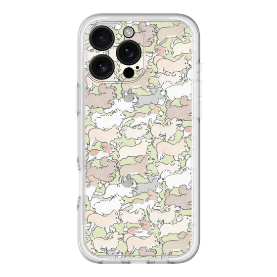 Slim Protection Premium Case［ Hello, It's Dog - Full of Dogs ］