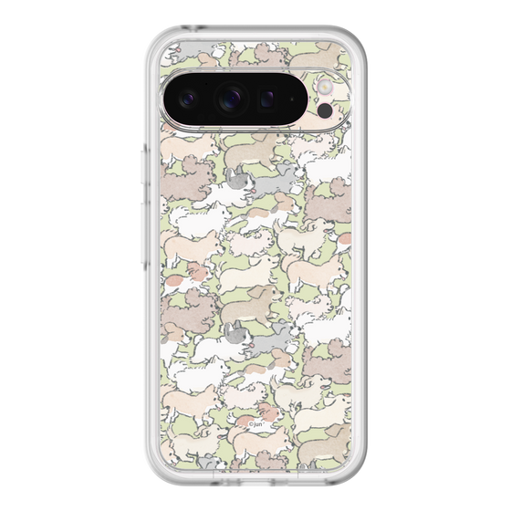 Slim Protection Premium Case［ Hello, It's Dog - Full of Dogs ］