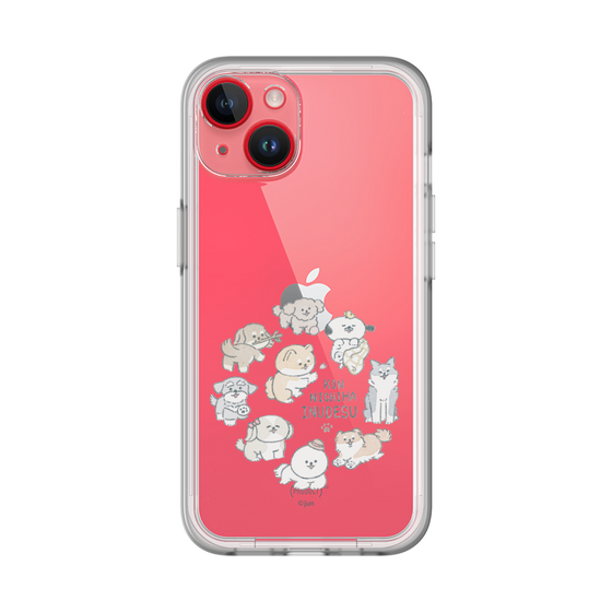 Slim Protection Premium Case［ Hello, It's Dog - All Together - Clear ］