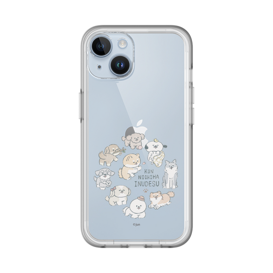 Slim Protection Premium Case［ Hello, It's Dog - All Together - Clear ］
