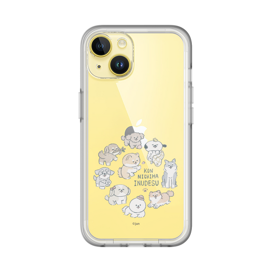 Slim Protection Premium Case［ Hello, It's Dog - All Together - Clear ］