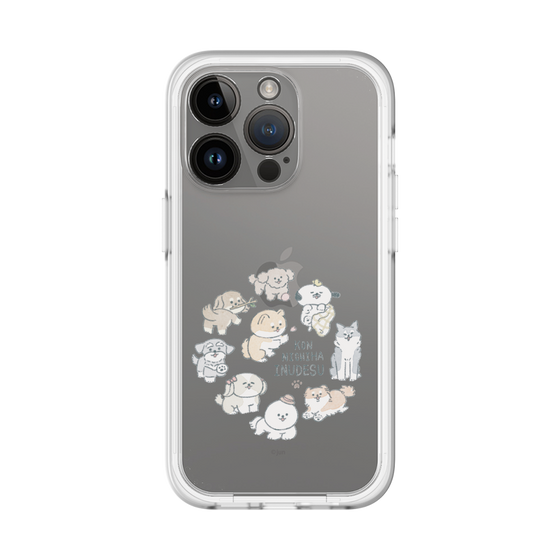 Slim Protection Premium Case［ Hello, It's Dog - All Together - Clear ］