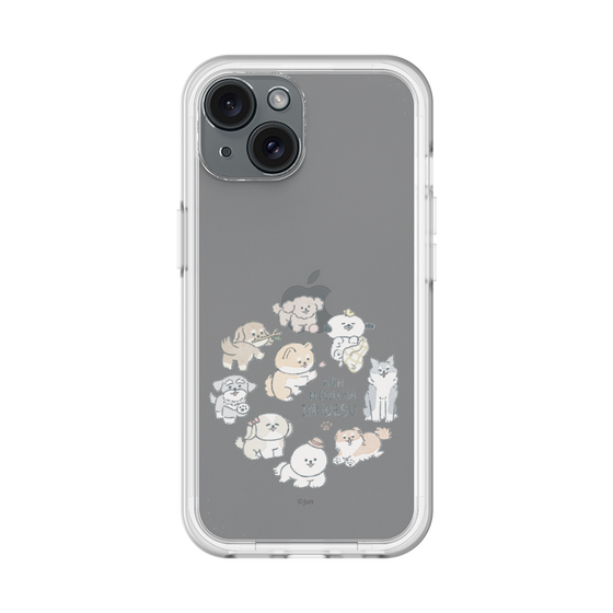 Slim Protection Premium Case［ Hello, It's Dog - All Together - Clear ］