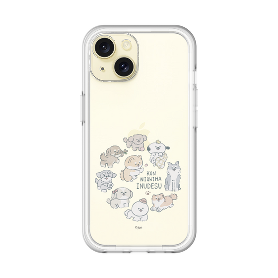 Slim Protection Premium Case［ Hello, It's Dog - All Together - Clear ］
