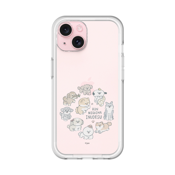 Slim Protection Premium Case［ Hello, It's Dog - All Together - Clear ］