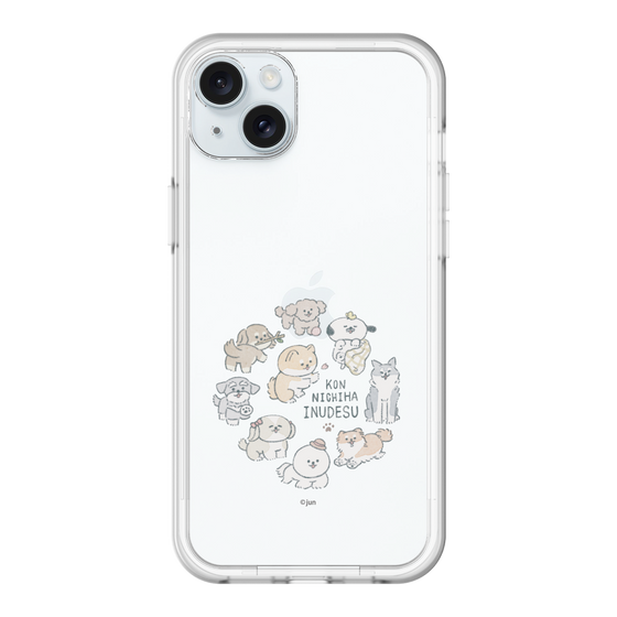 Slim Protection Premium Case［ Hello, It's Dog - All Together - Clear ］