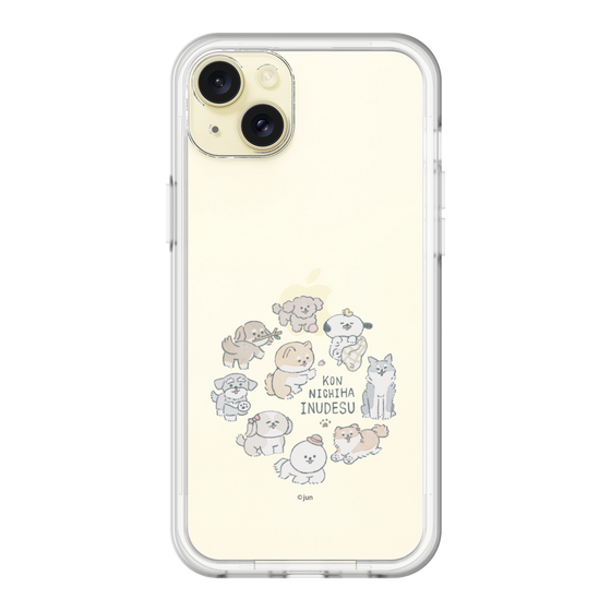 Slim Protection Premium Case［ Hello, It's Dog - All Together - Clear ］