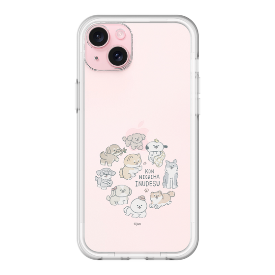 Slim Protection Premium Case［ Hello, It's Dog - All Together - Clear ］