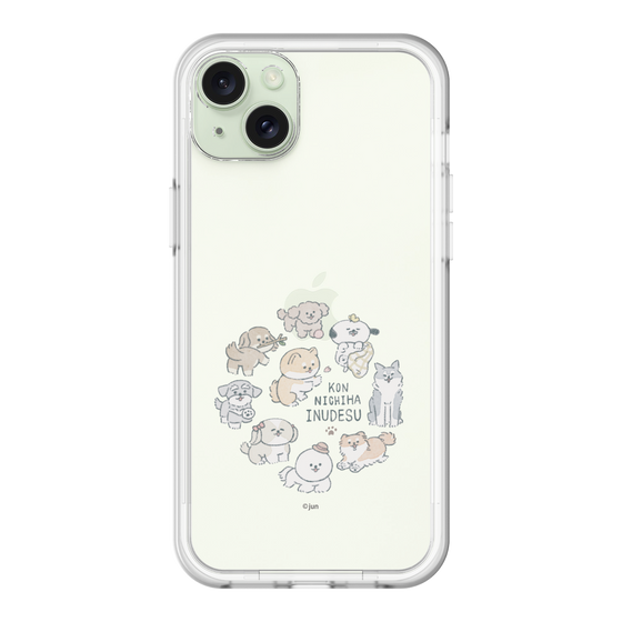 Slim Protection Premium Case［ Hello, It's Dog - All Together - Clear ］