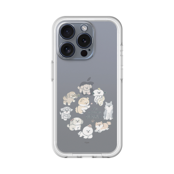Slim Protection Premium Case［ Hello, It's Dog - All Together - Clear ］
