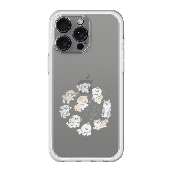 Slim Protection Premium Case［ Hello, It's Dog - All Together - Clear ］