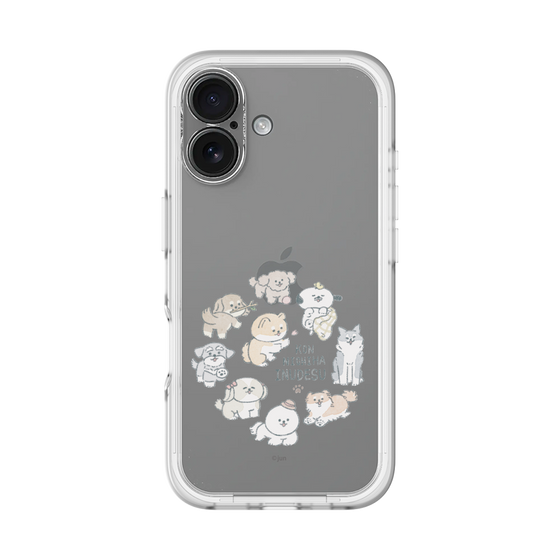 Slim Protection Premium Case［ Hello, It's Dog - All Together - Clear ］