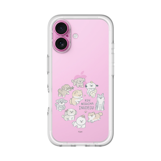 Slim Protection Premium Case［ Hello, It's Dog - All Together - Clear ］