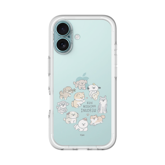 Slim Protection Premium Case［ Hello, It's Dog - All Together - Clear ］