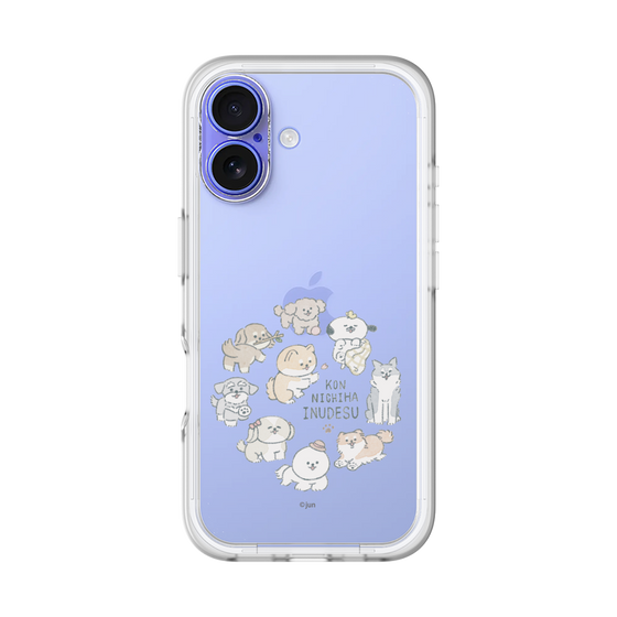 Slim Protection Premium Case［ Hello, It's Dog - All Together - Clear ］