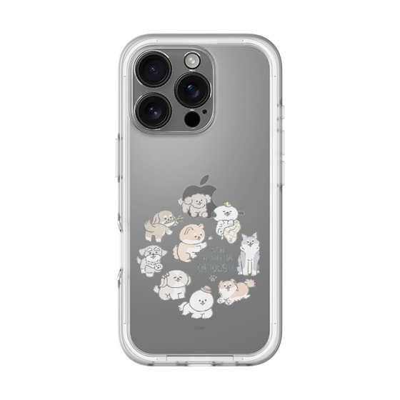 Slim Protection Premium Case［ Hello, It's Dog - All Together - Clear ］