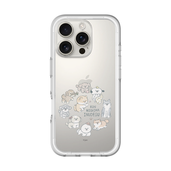 Slim Protection Premium Case［ Hello, It's Dog - All Together - Clear ］
