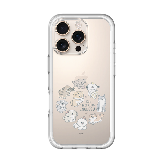 Slim Protection Premium Case［ Hello, It's Dog - All Together - Clear ］