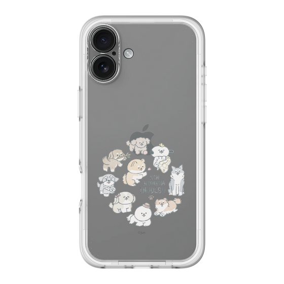Slim Protection Premium Case［ Hello, It's Dog - All Together - Clear ］
