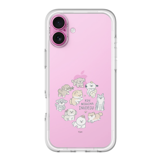 Slim Protection Premium Case［ Hello, It's Dog - All Together - Clear ］