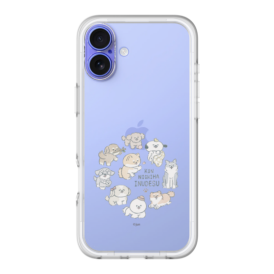 Slim Protection Premium Case［ Hello, It's Dog - All Together - Clear ］