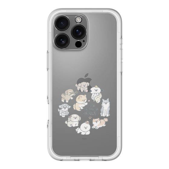 Slim Protection Premium Case［ Hello, It's Dog - All Together - Clear ］
