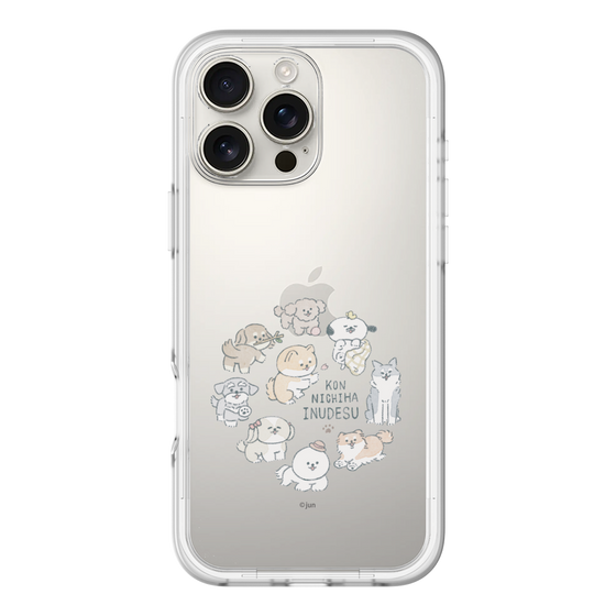 Slim Protection Premium Case［ Hello, It's Dog - All Together - Clear ］