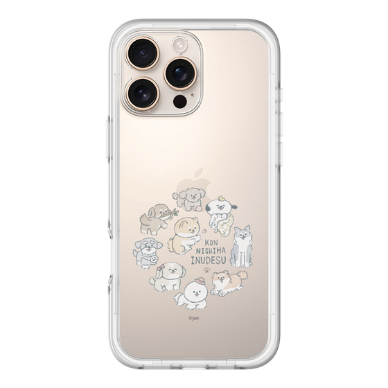 Slim Protection Premium Case［ Hello, It's Dog - All Together - Clear ］