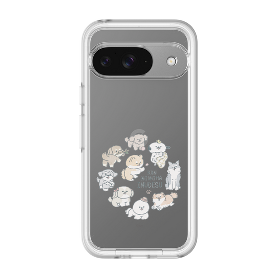 Slim Protection Premium Case［ Hello, It's Dog - All Together - Clear ］