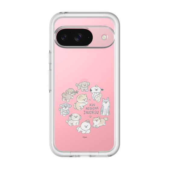 Slim Protection Premium Case［ Hello, It's Dog - All Together - Clear ］