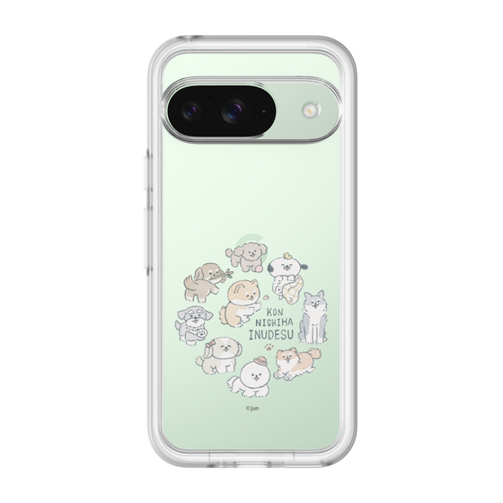 Slim Protection Premium Case［ Hello, It's Dog - All Together - Clear ］