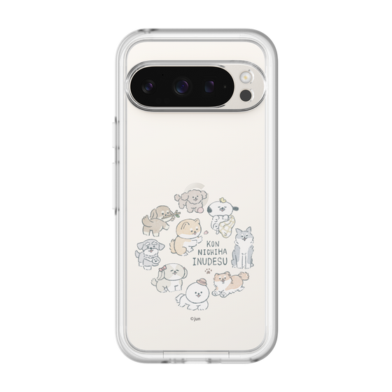 Slim Protection Premium Case［ Hello, It's Dog - All Together - Clear ］