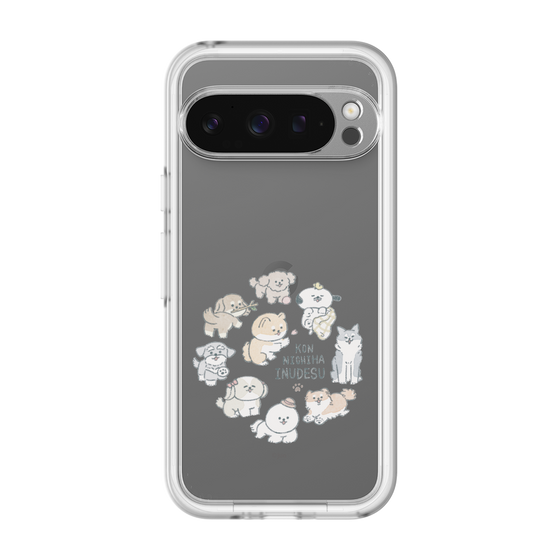 Slim Protection Premium Case［ Hello, It's Dog - All Together - Clear ］