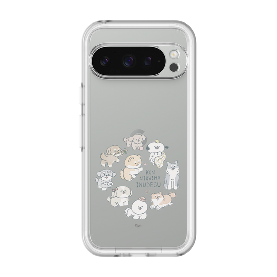 Slim Protection Premium Case［ Hello, It's Dog - All Together - Clear ］
