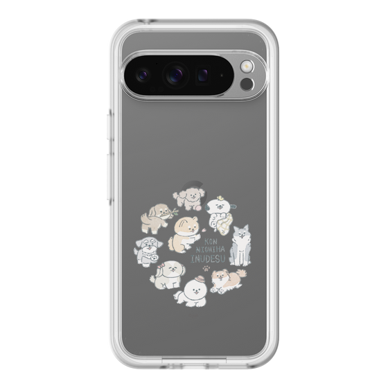 Slim Protection Premium Case［ Hello, It's Dog - All Together - Clear ］