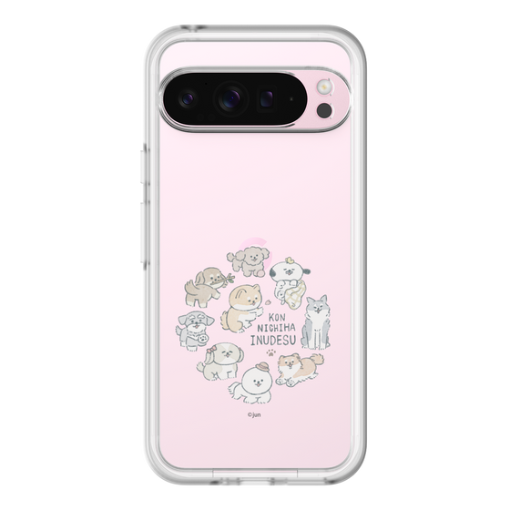 Slim Protection Premium Case［ Hello, It's Dog - All Together - Clear ］