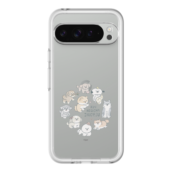 Slim Protection Premium Case［ Hello, It's Dog - All Together - Clear ］