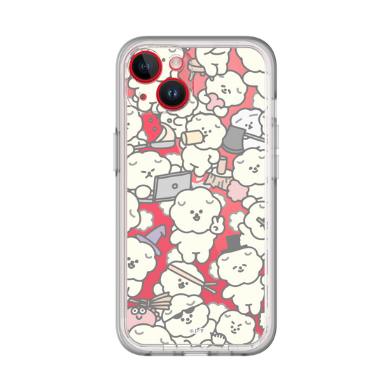 Slim Protection Premium Case［ Mossari Mosao - Fluffy - Clear ］
