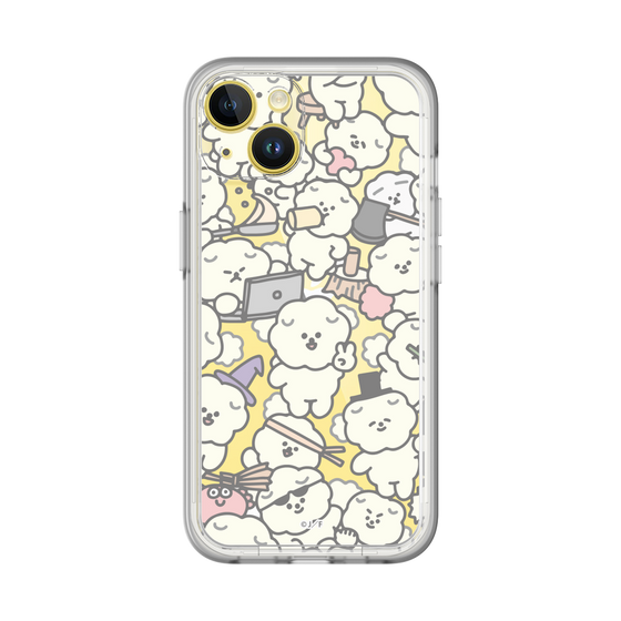 Slim Protection Premium Case［ Mossari Mosao - Fluffy - Clear ］