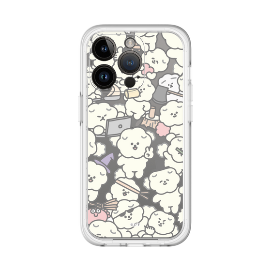 Slim Protection Premium Case［ Mossari Mosao - Fluffy - Clear ］
