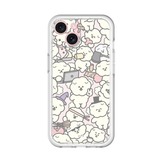 Slim Protection Premium Case［ Mossari Mosao - Fluffy - Clear ］