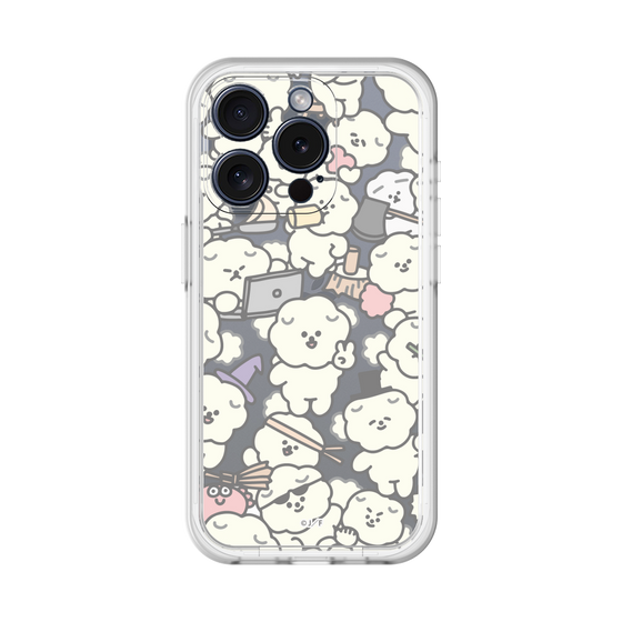Slim Protection Premium Case［ Mossari Mosao - Fluffy - Clear ］