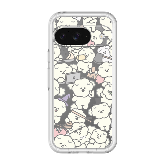 Slim Protection Premium Case［ Mossari Mosao - Fluffy - Clear ］
