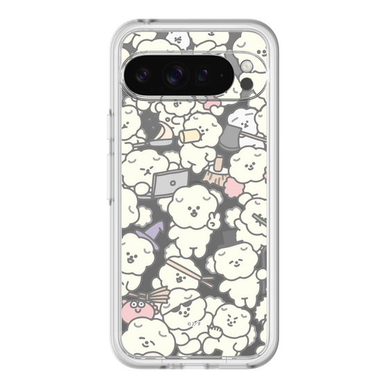 Slim Protection Premium Case［ Mossari Mosao - Fluffy - Clear ］