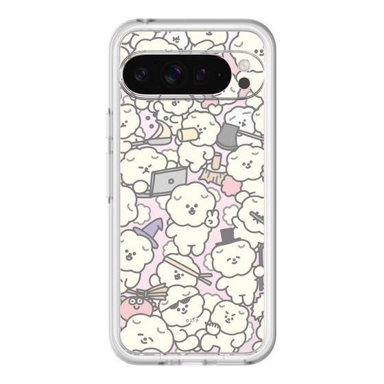 Slim Protection Premium Case［ Mossari Mosao - Fluffy - Clear ］