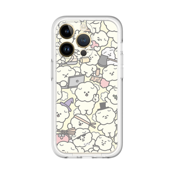 Slim Protection Premium Case［ Mossari Mosao - Fluffy - Beige ］
